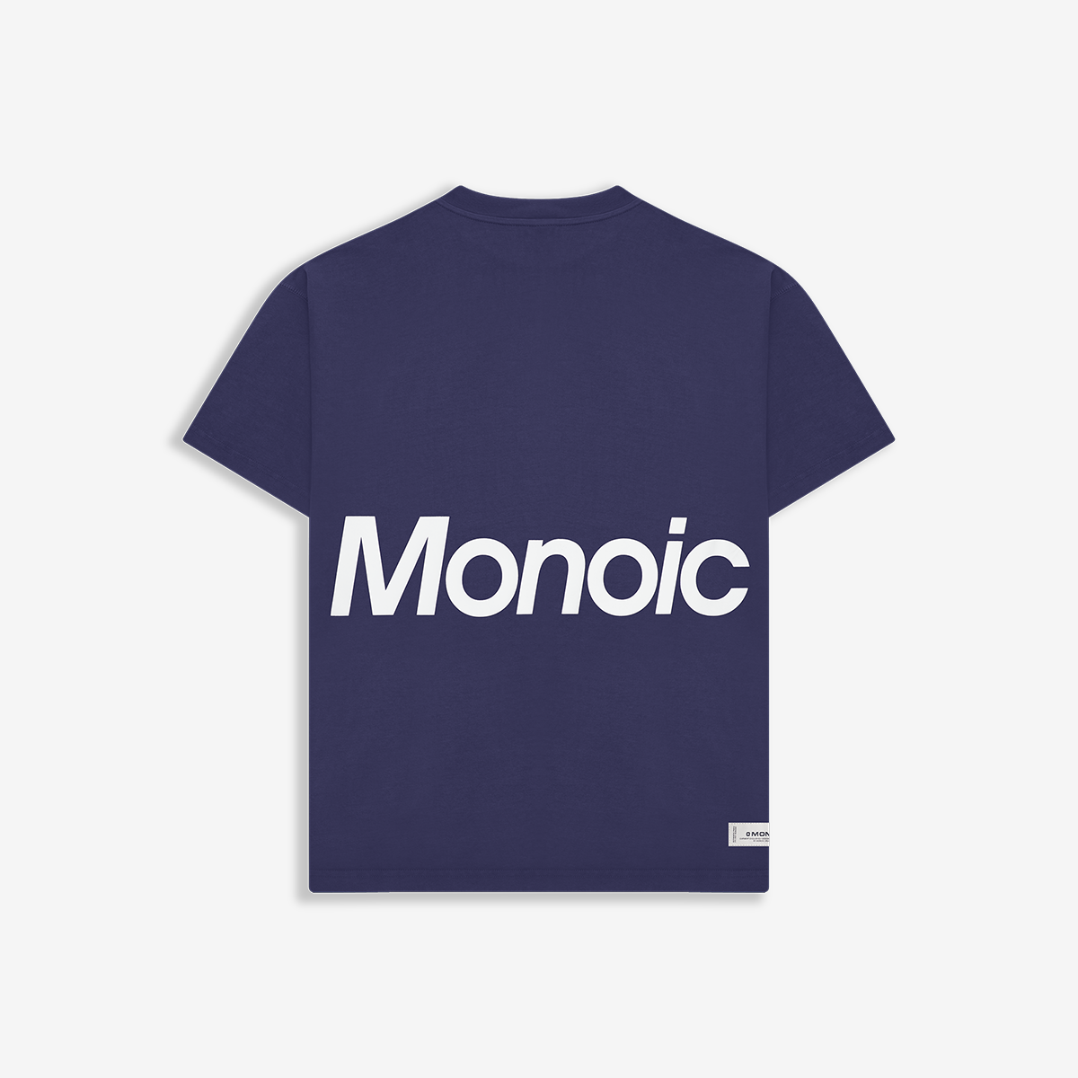 Monic Camiseta Logo Oversized V3 - Morado