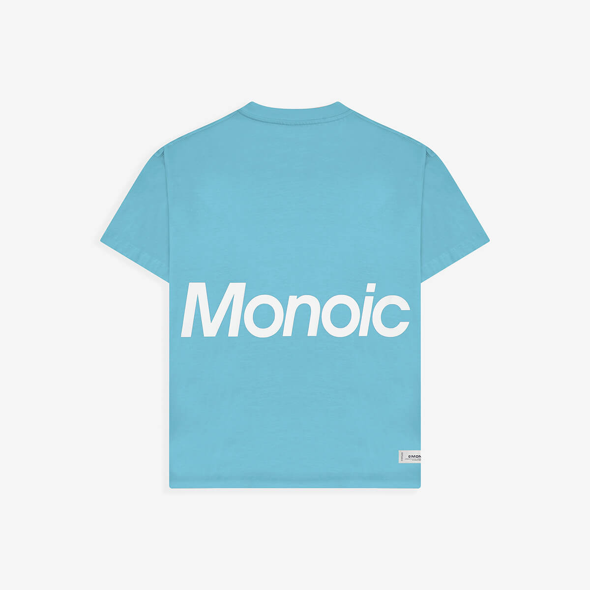 Monoic Camiseta Logo Oversized V4 - Azul Claro