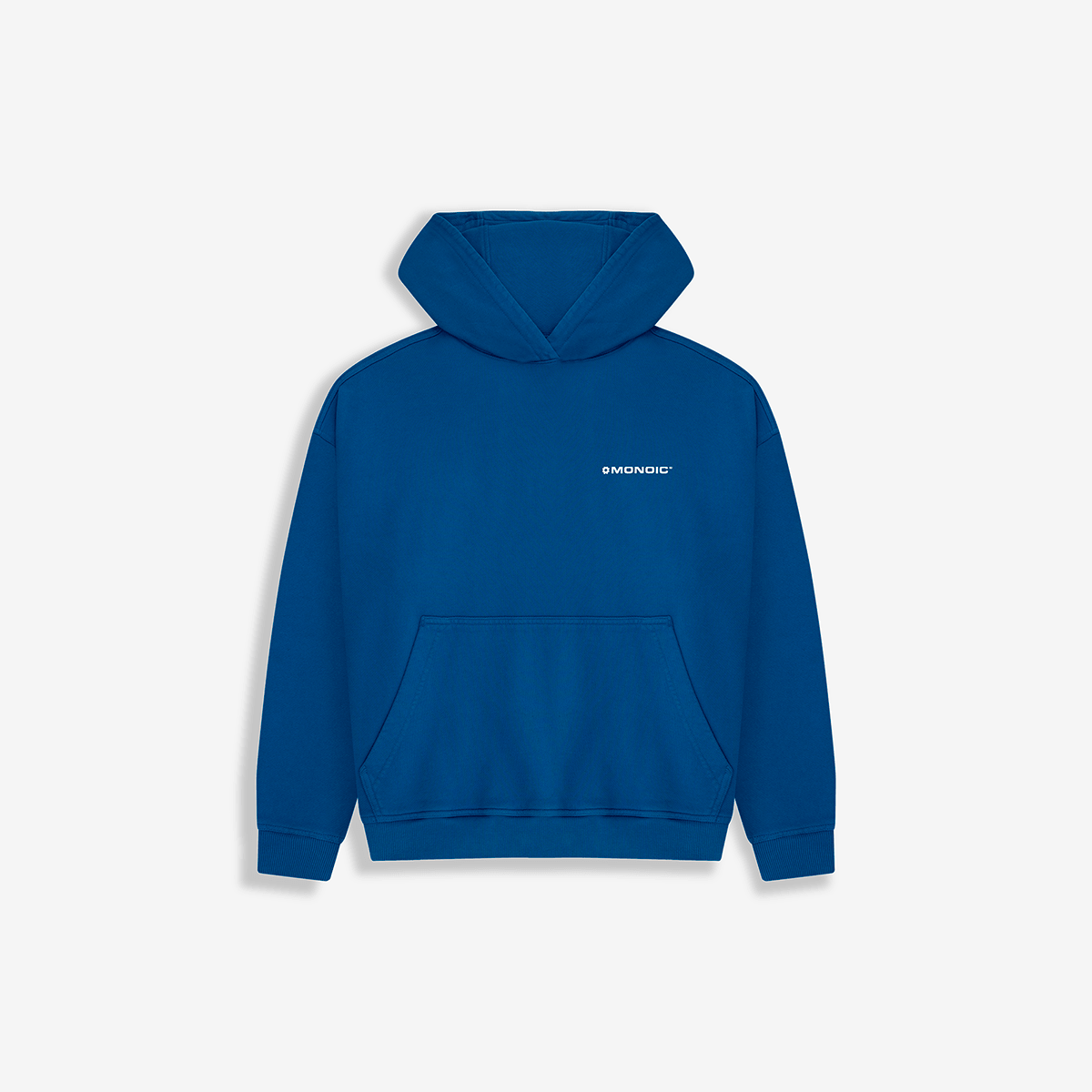 Monoic Hoodie Oversized Básico V4 - Azul Cobalto