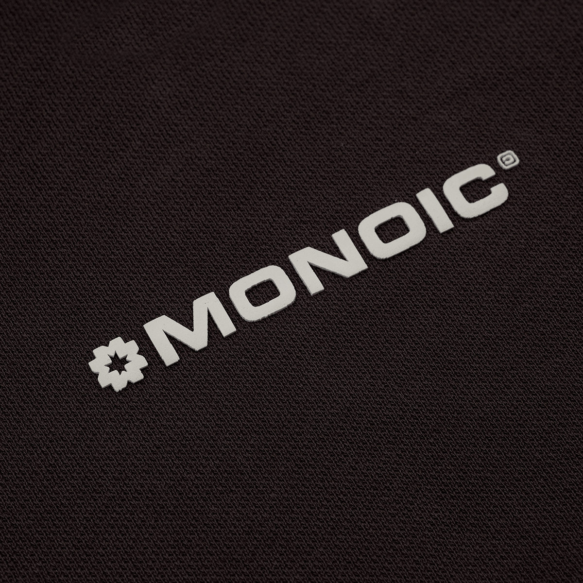 Monoic Hoodie Oversized Básico V4 - Café Chocolate