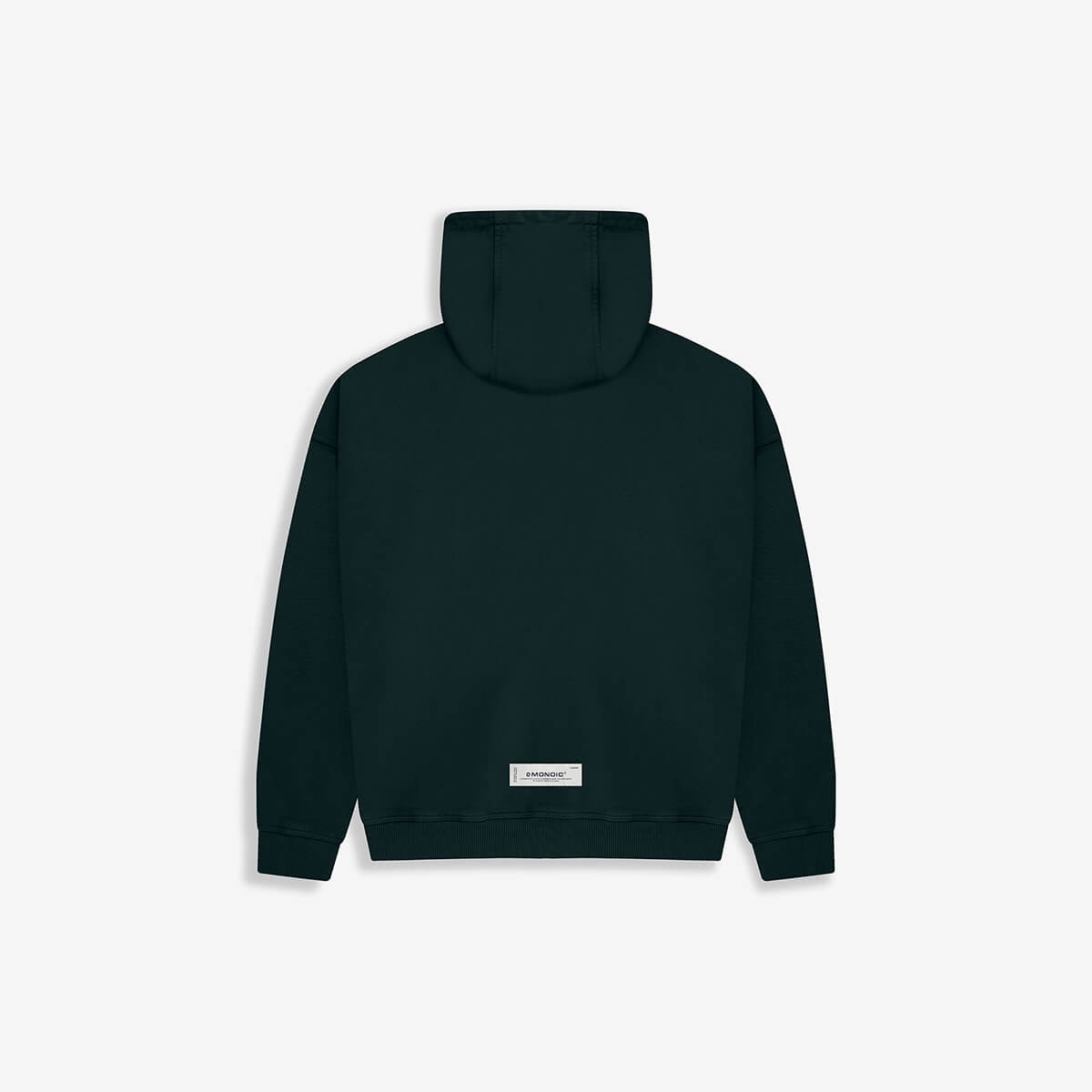 Monoic Hoodie Oversized Básico V4 - Forest Green
