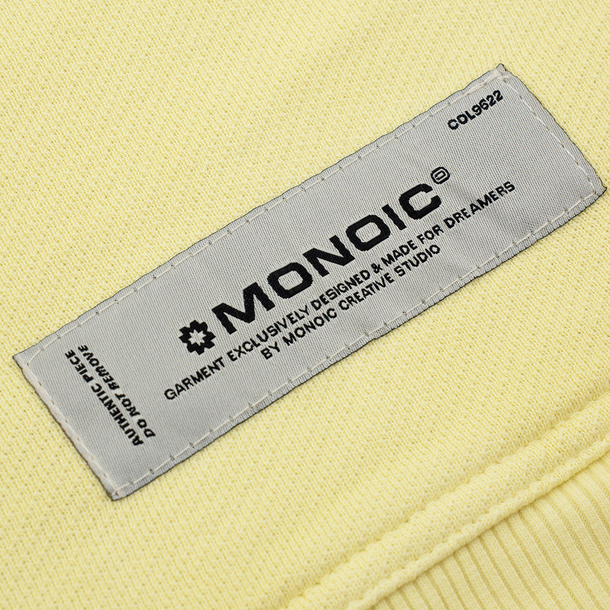 Monoic Hoodie Básico V2 - Amarillo