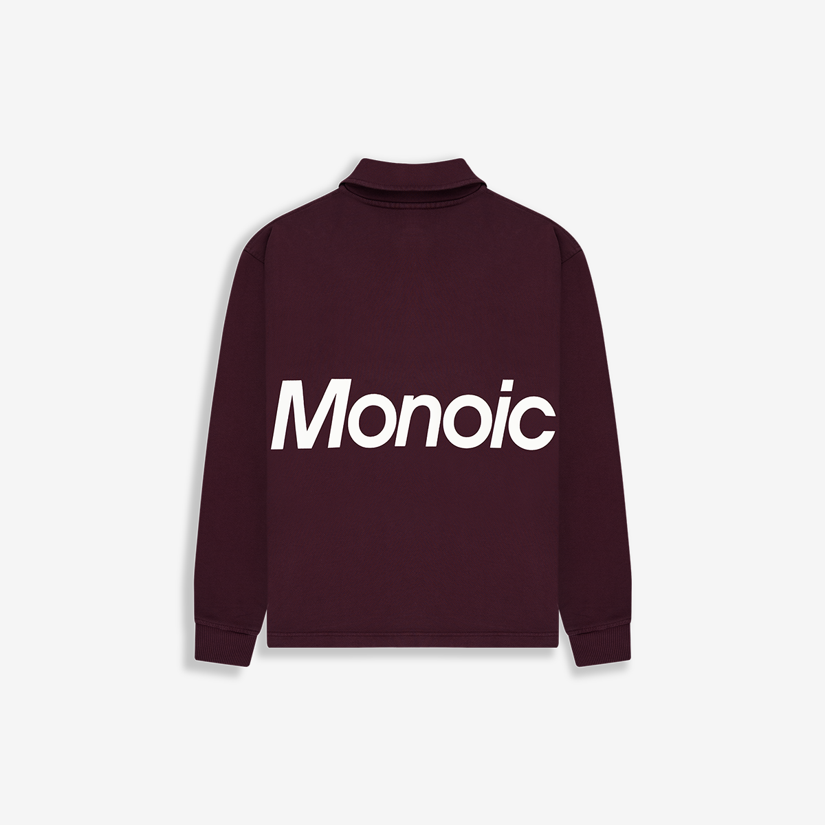 Monoic Quarter Zip V3 - Vino Tinto