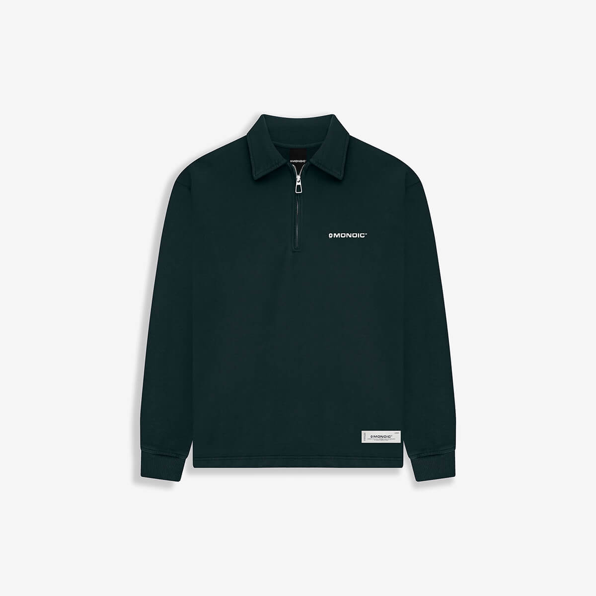Monoic Quarter Zip V4 - Forest Green