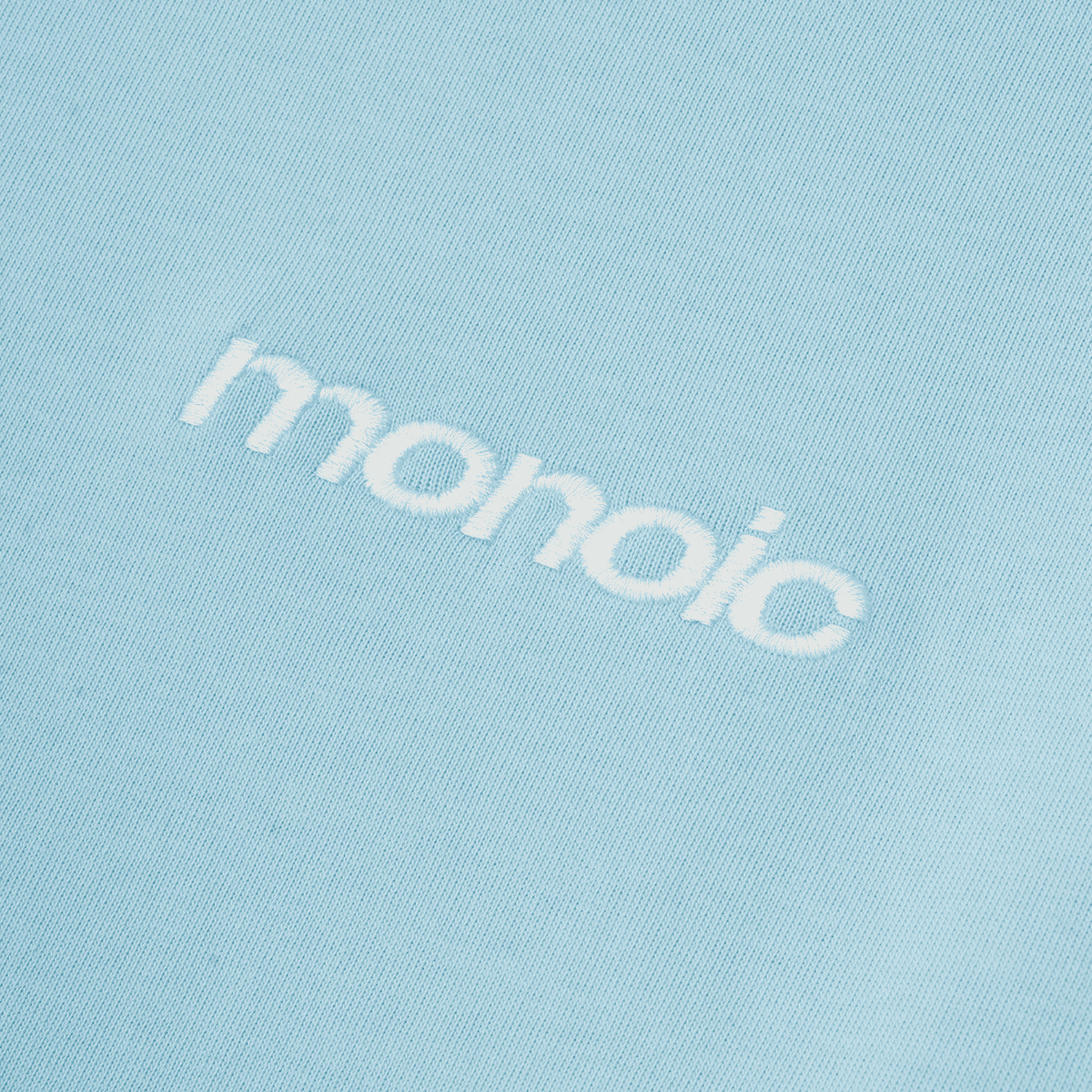 Monoic Camiseta Ringer Tee – Azul Cielo