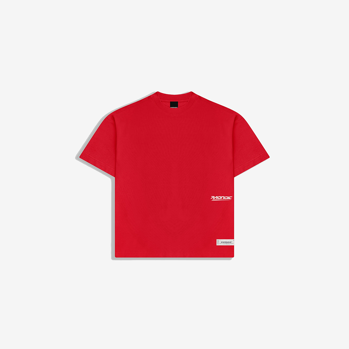 Monoic Camiseta Boxy Fit Speed Pompeian Red