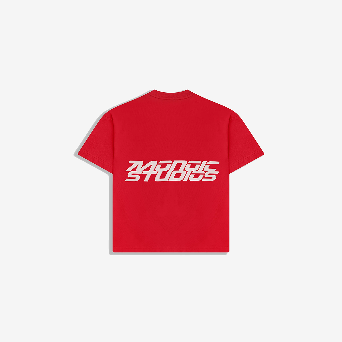 Monoic Camiseta Boxy Fit Speed Pompeian Red