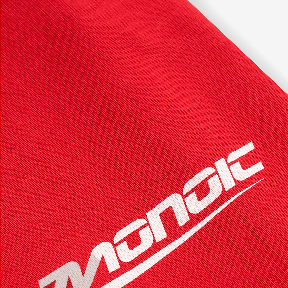 Monoic Camiseta Boxy Fit Speed Pompeian Red