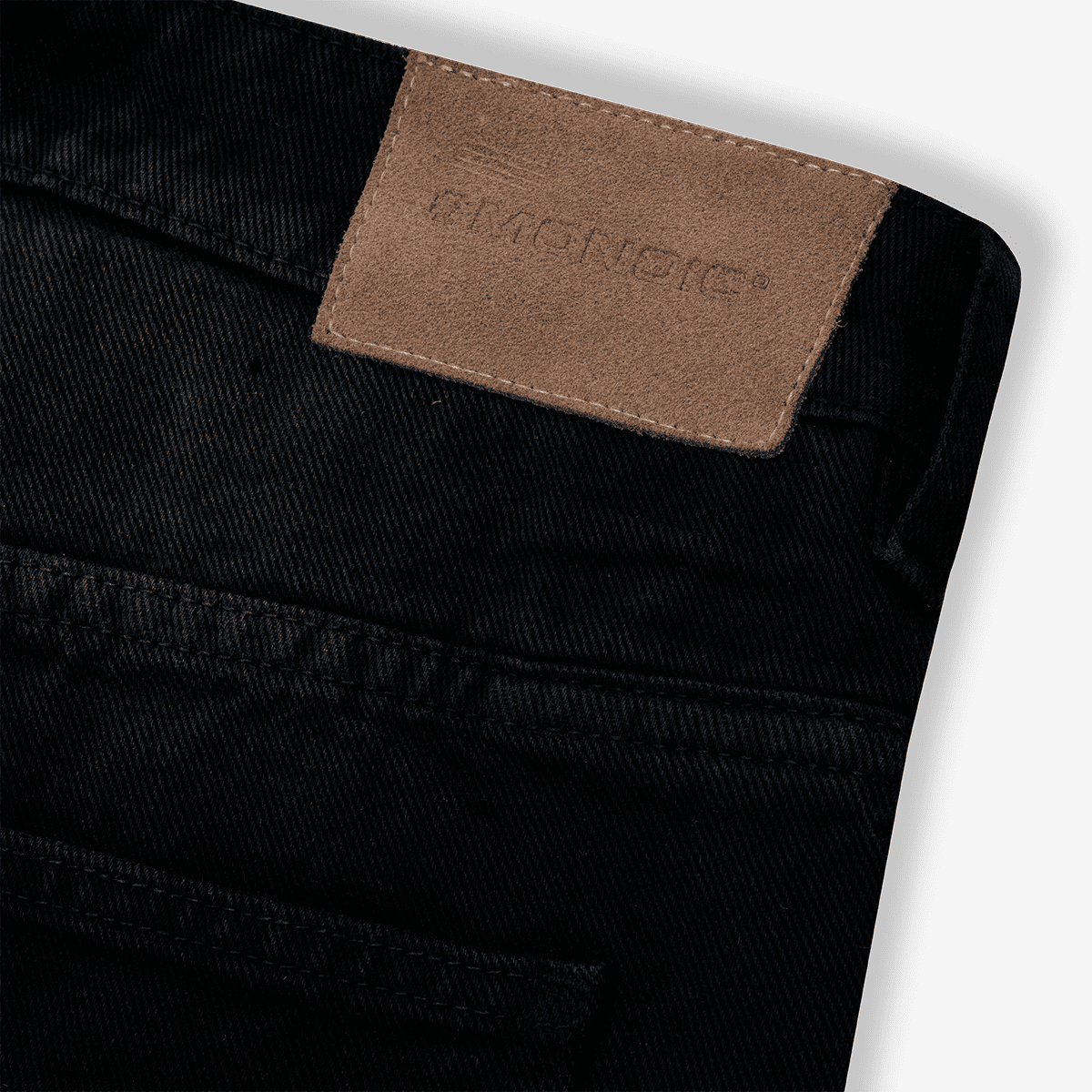 Monoic Pocket Straight Pants – Negro Desgastado