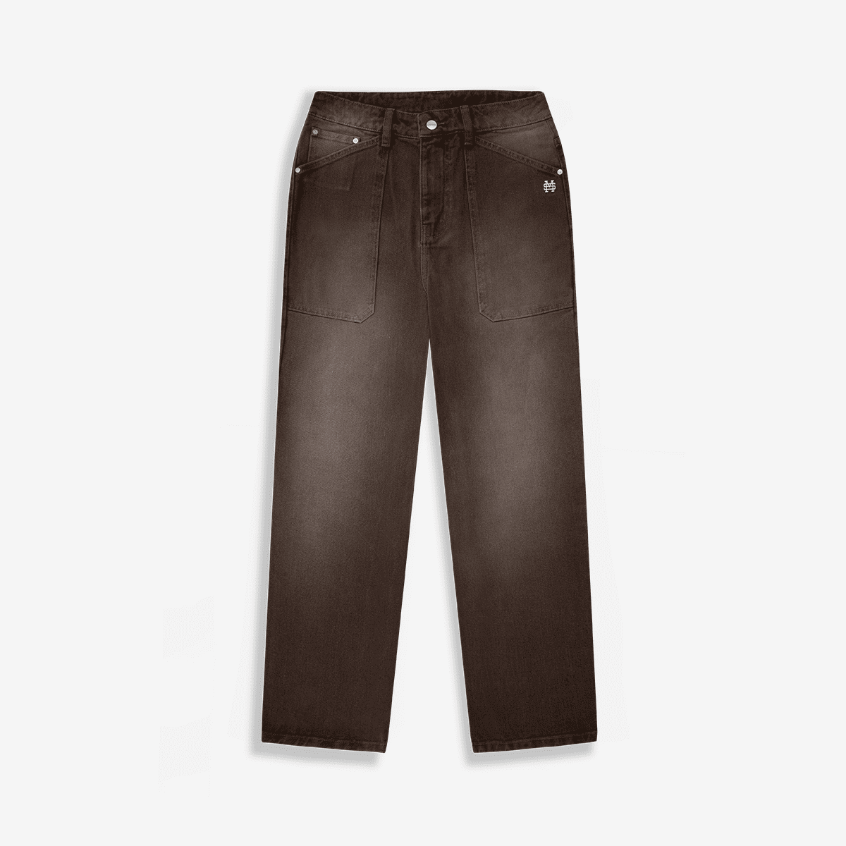 Monoic Pocket Straight Pants – Café Desgastado
