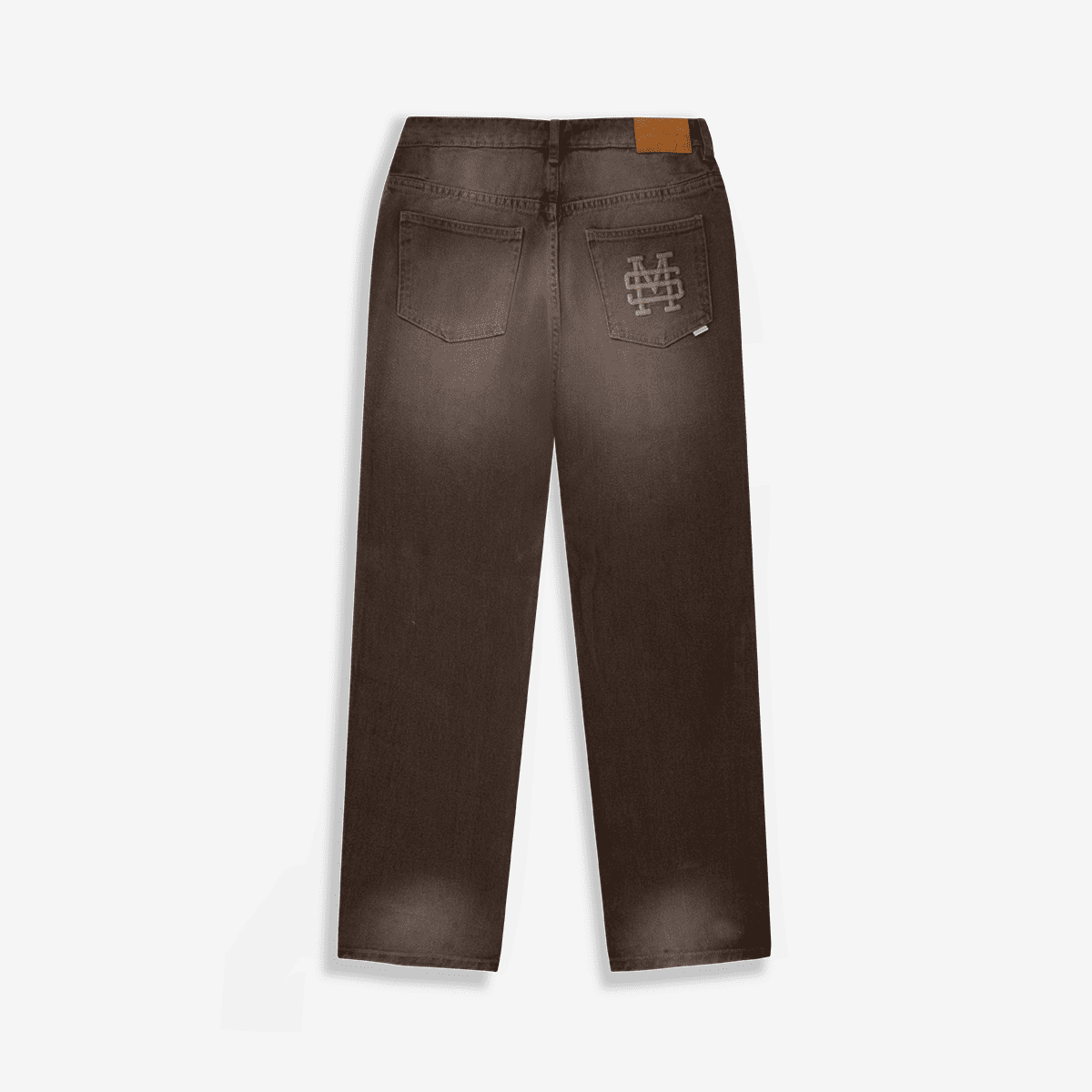 Monoic Pocket Straight Pants – Café Desgastado