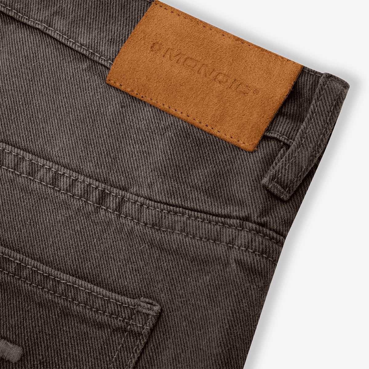 Monoic Pocket Straight Pants – Café Desgastado