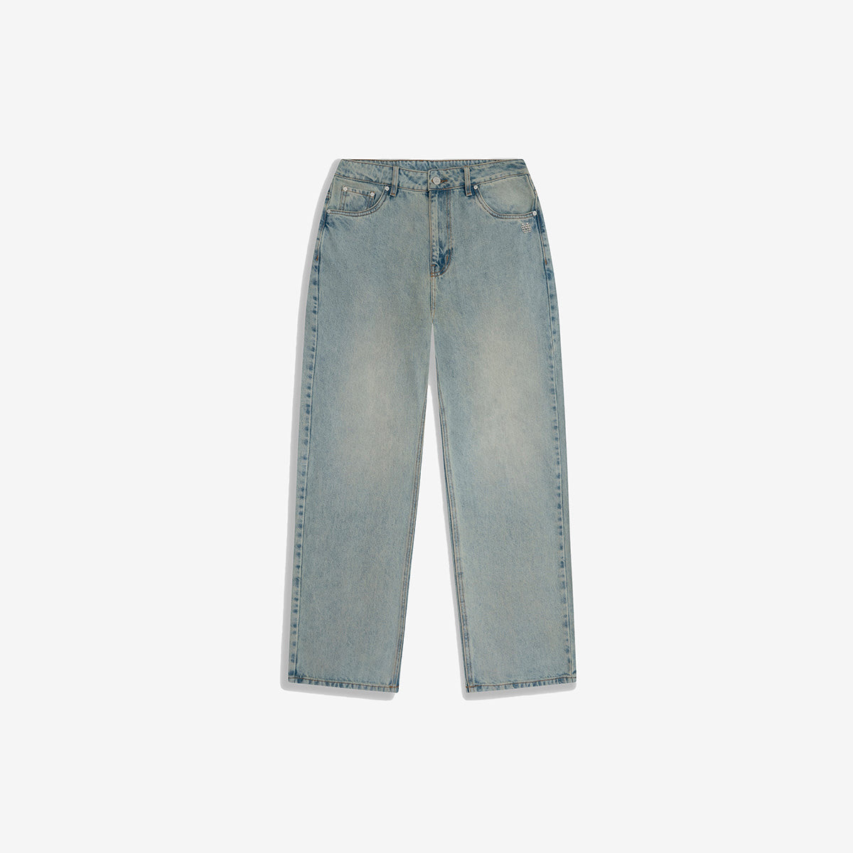Monoic Straight Fit Rally Jeans - Dust Wash