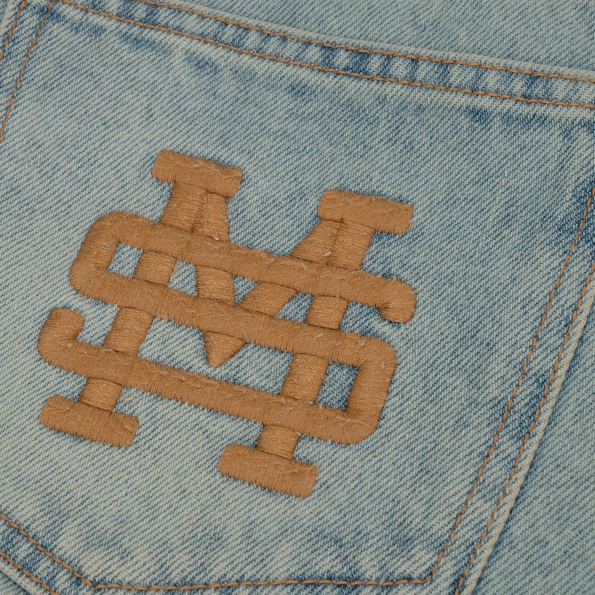 Monoic Straight Fit Rally Jeans - Dust Wash