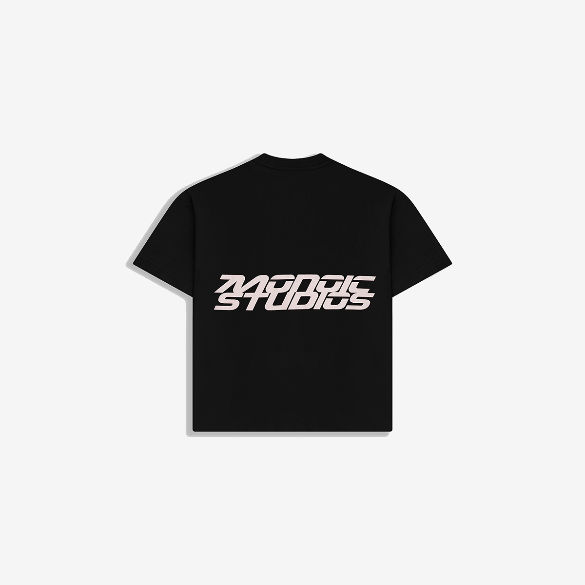 Monoic Camiseta Boxy Fit Speed Negro Oscuro