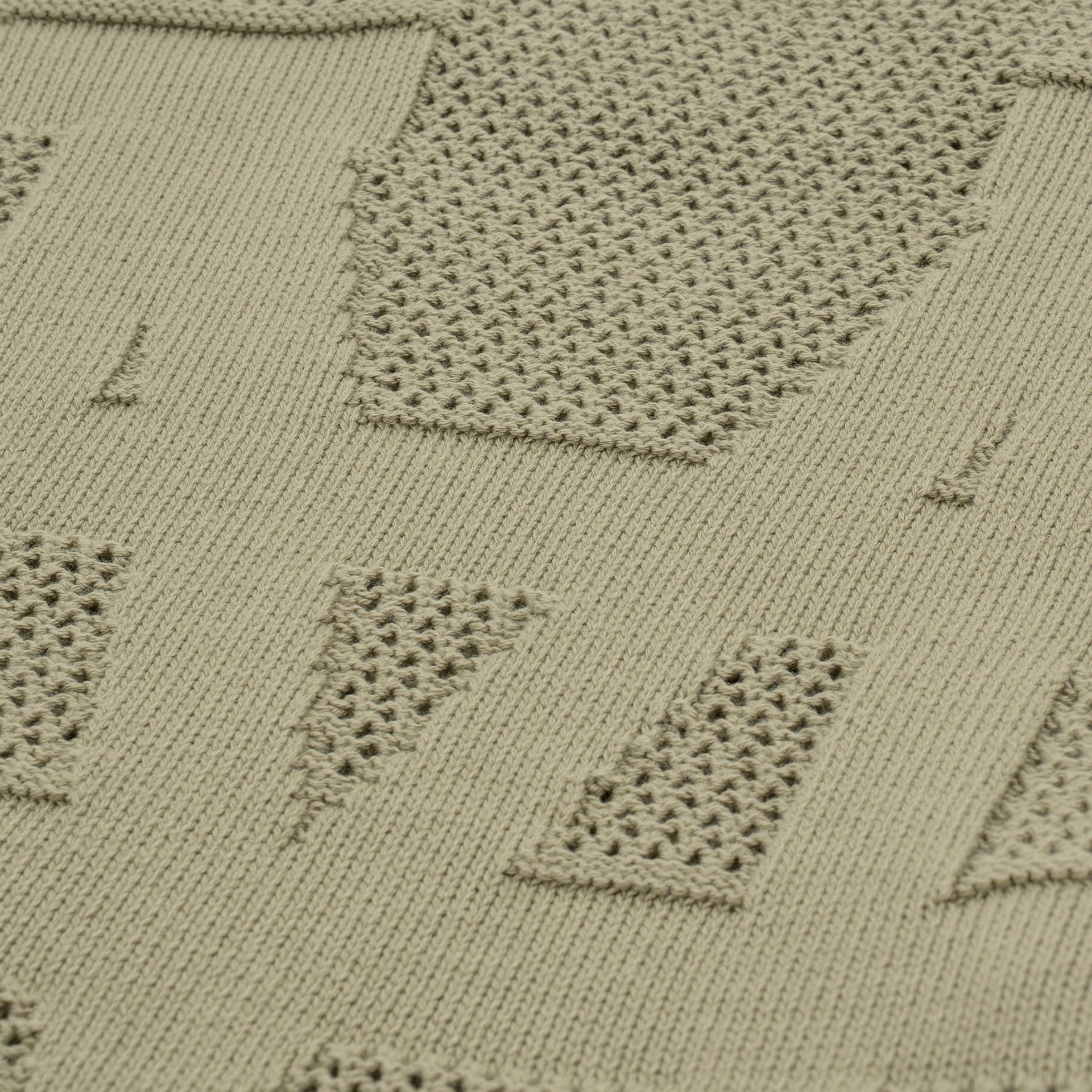 Monoic Knit Monogram Sweater 'Verde Oliva'