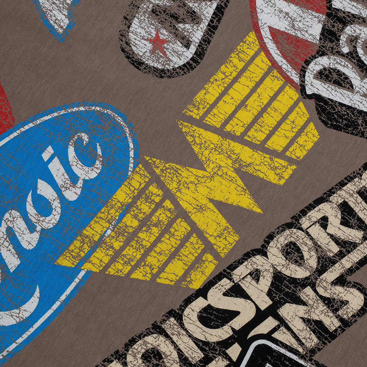 Camiseta Oversized Sponsors Sand