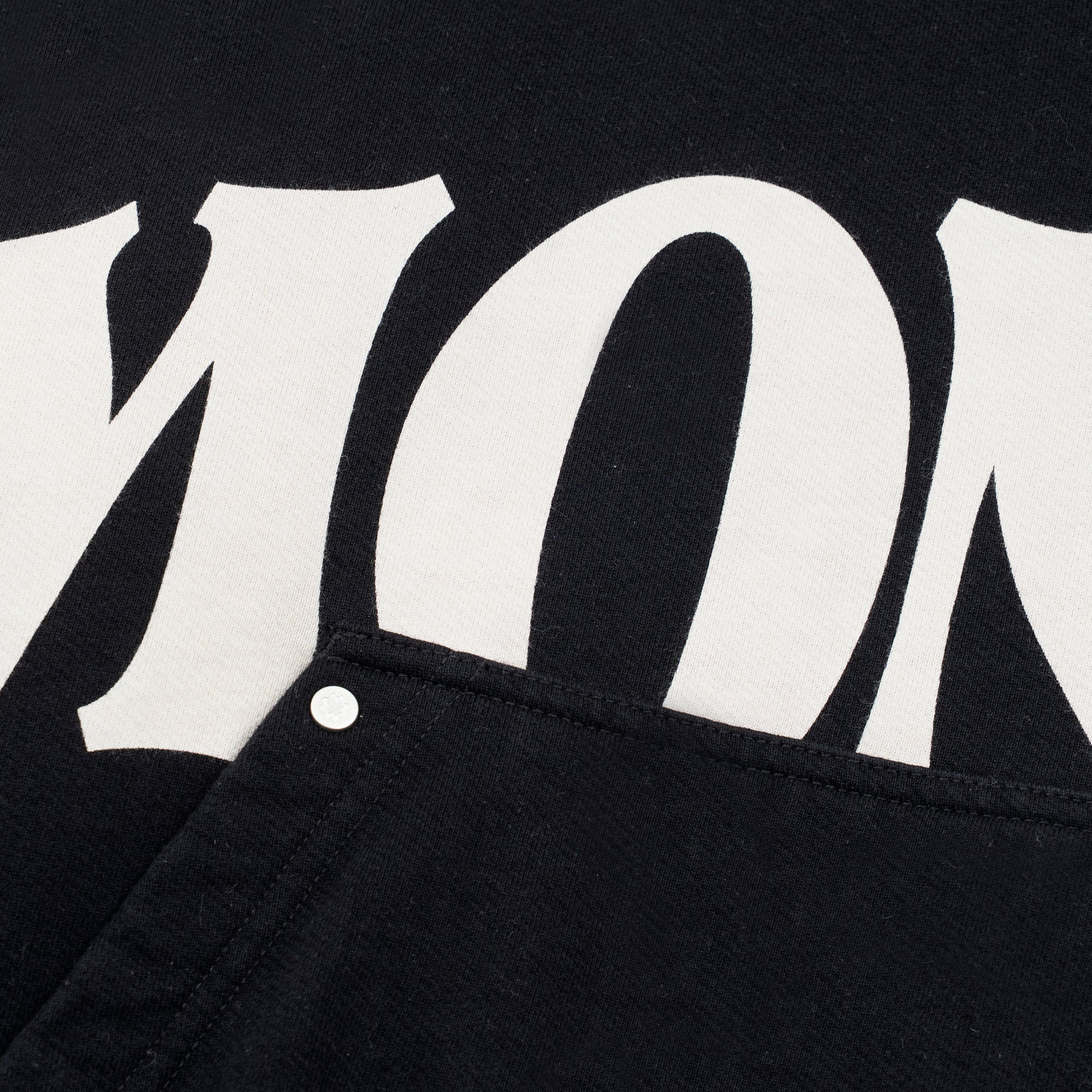 Monoic Hoodie La Vita E Bella 'Negro Oscuro'