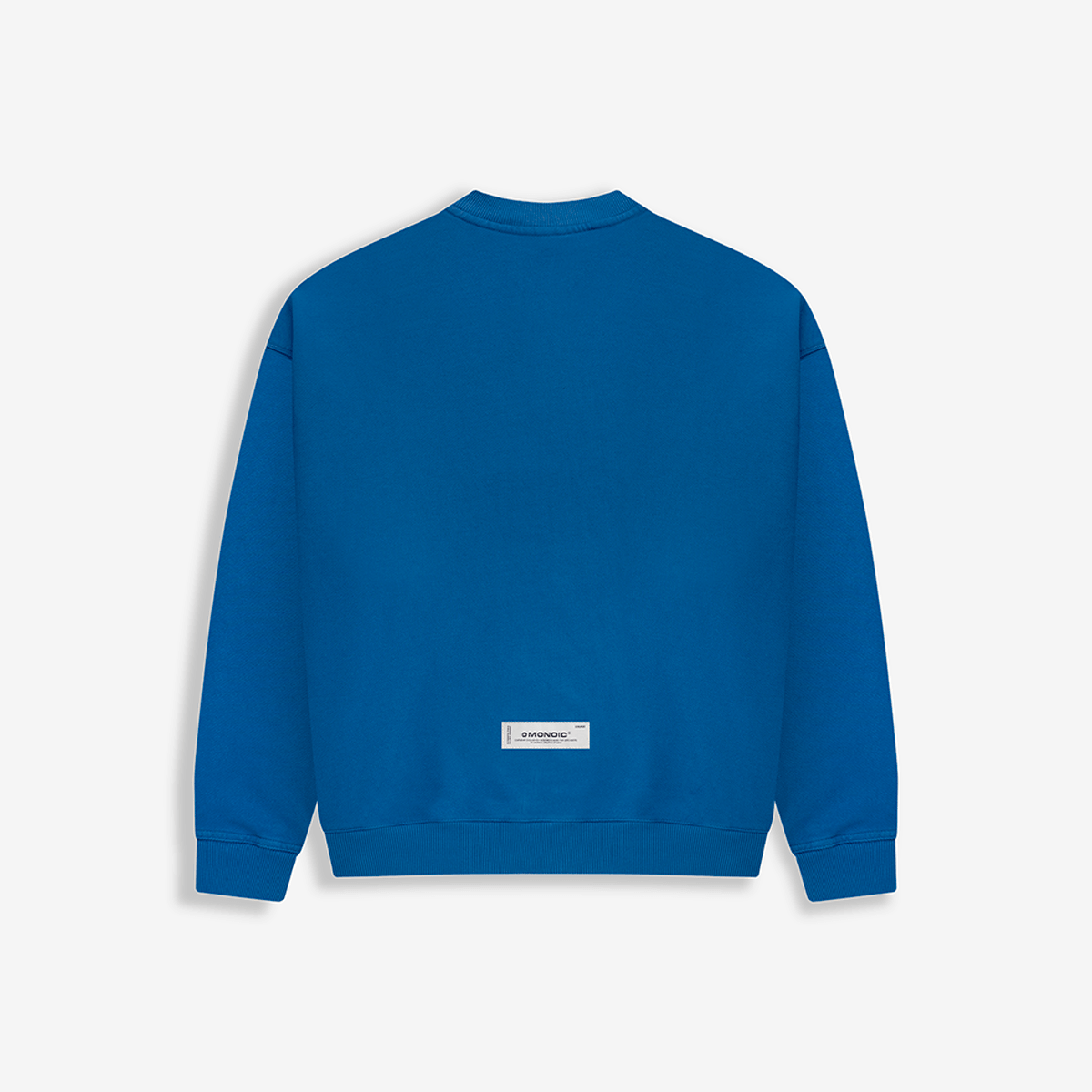 Monoic Crewneck Oversized Básico V4 - Azul Cobalto