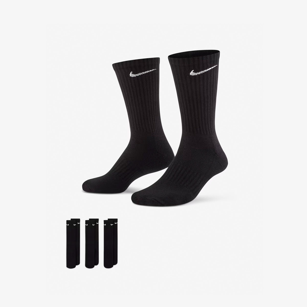 Nike Everyday Cushioned 3 Pack 'Black'