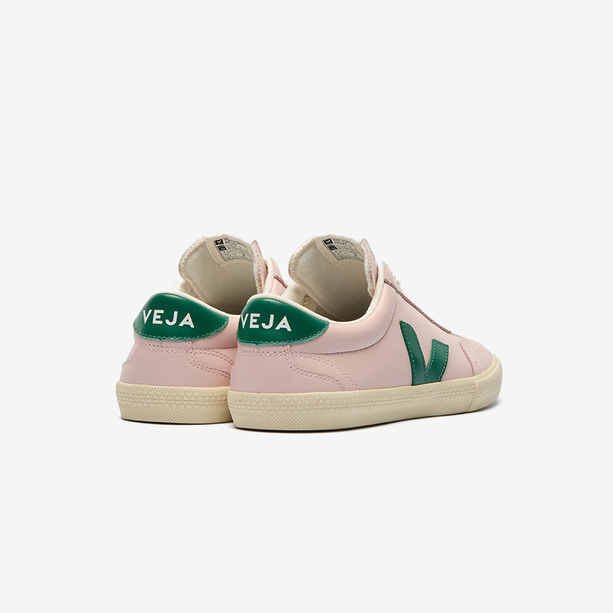 Women's Veja Volley Leather Petale Golf Calcaire