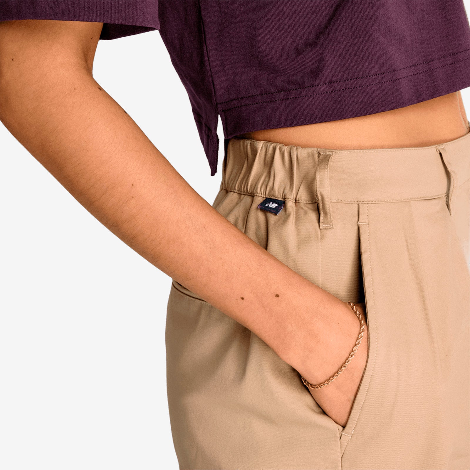 Women's Boylston Twill Tapered Pant 'Beige'
