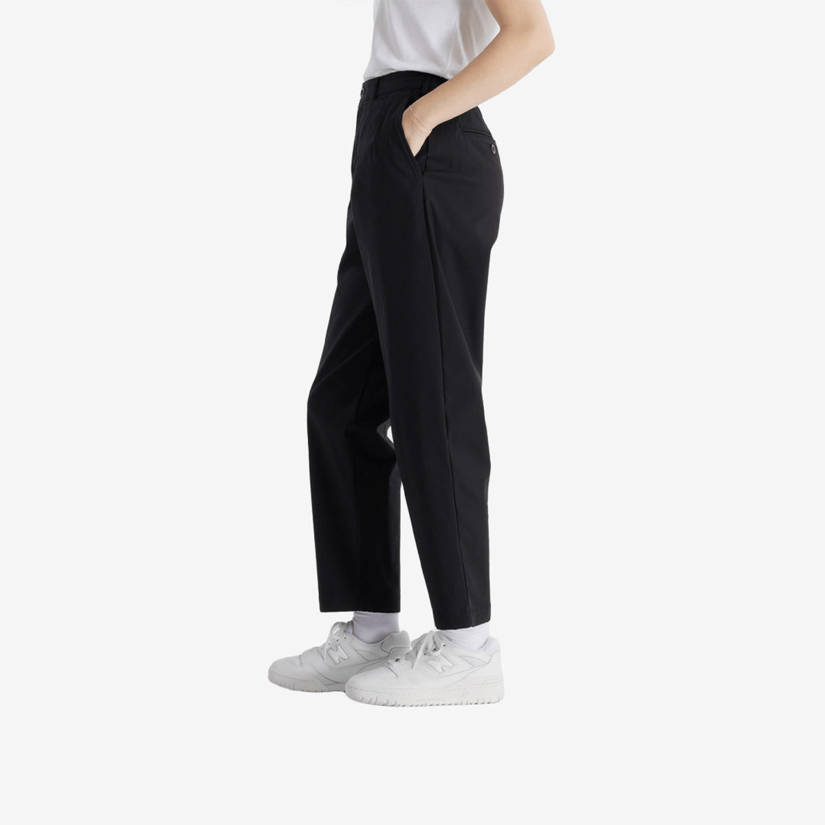 Women's Boylston Twill Tapered Pant 'Black'