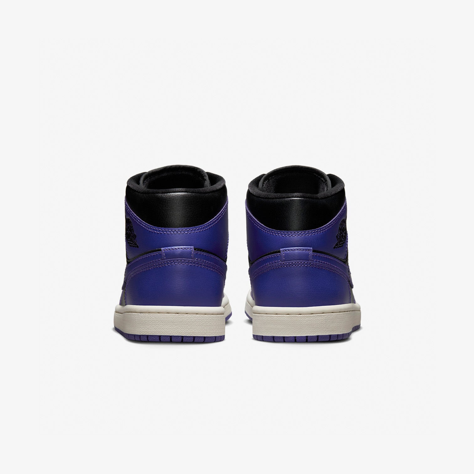 Women's Air Jordan 1 Mid 'Purple Black'