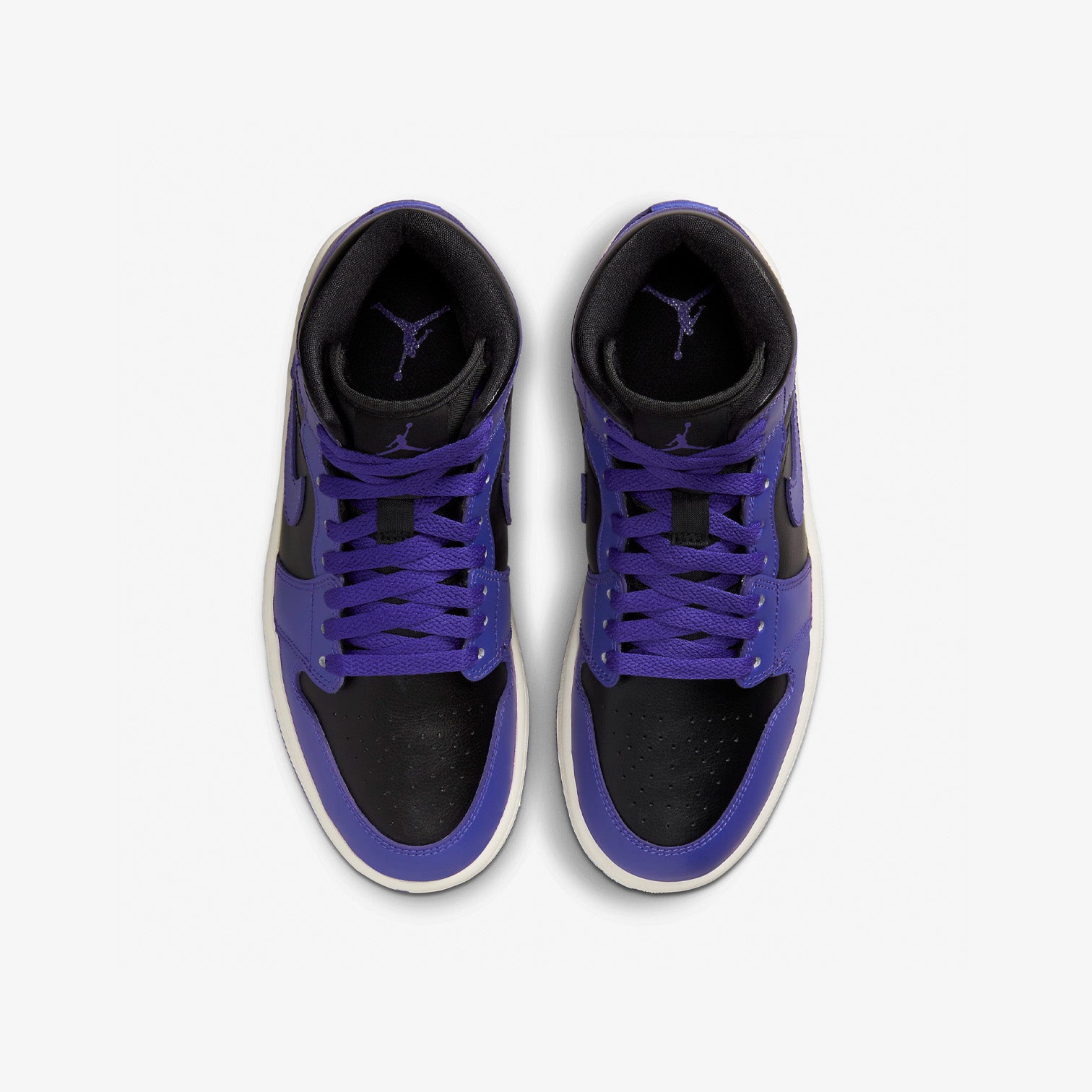 Women's Air Jordan 1 Mid 'Purple Black'
