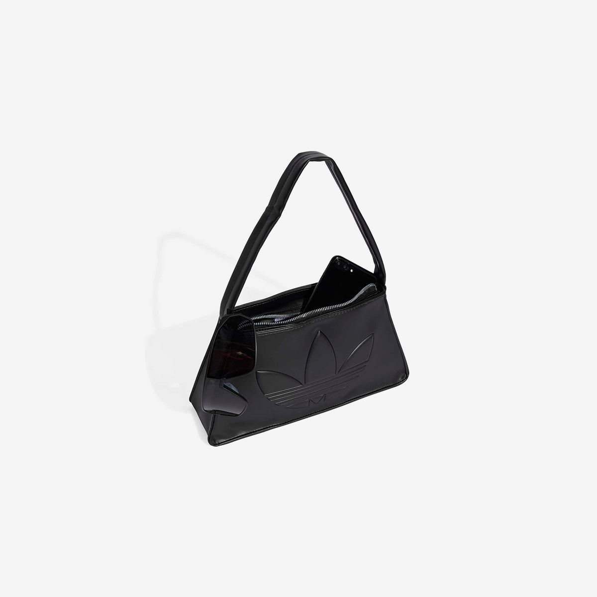 Women's adidas Outline Trefoil Shoulder Bag 'Black'