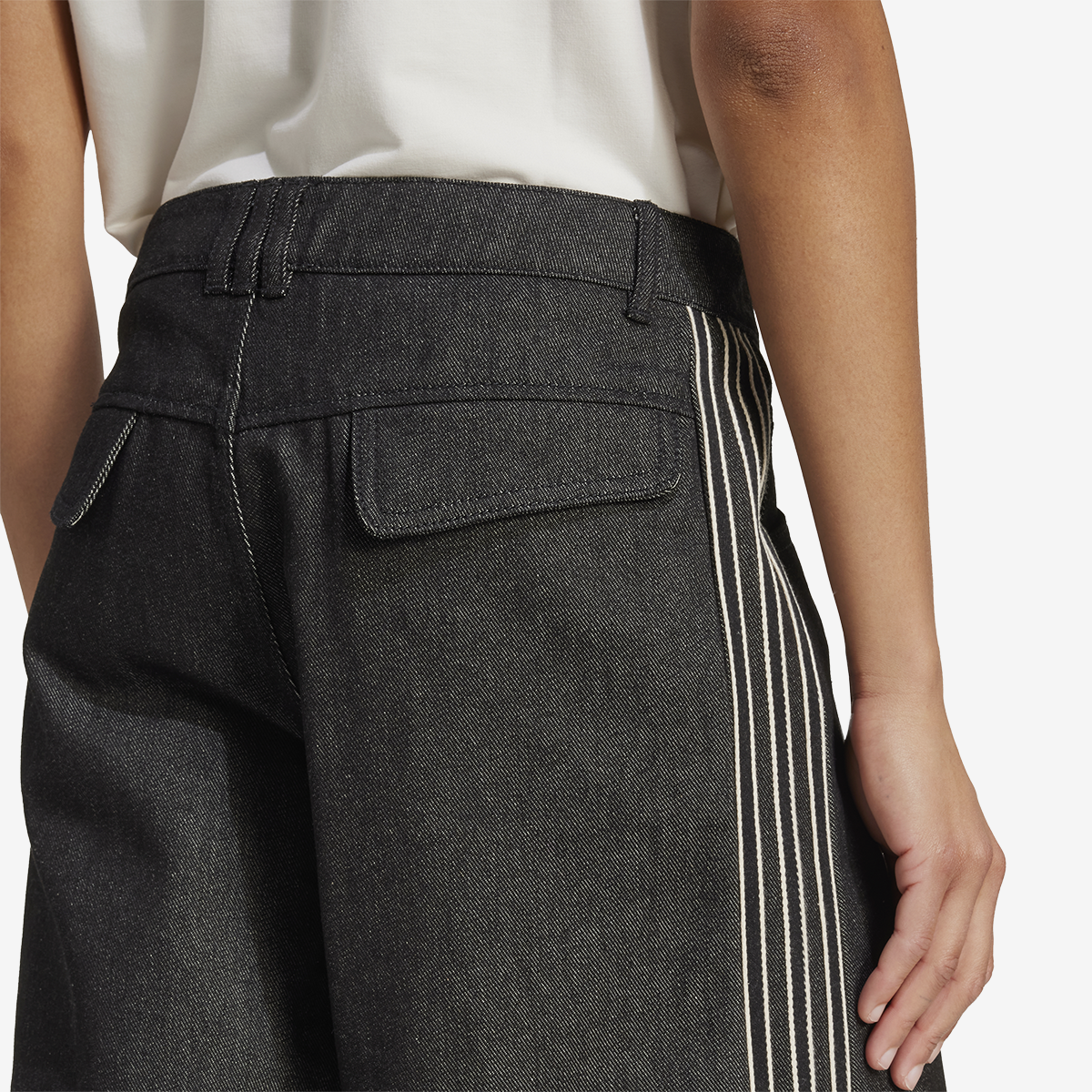 Women's adidas Premium Essentials Denim  Pant 'Black'