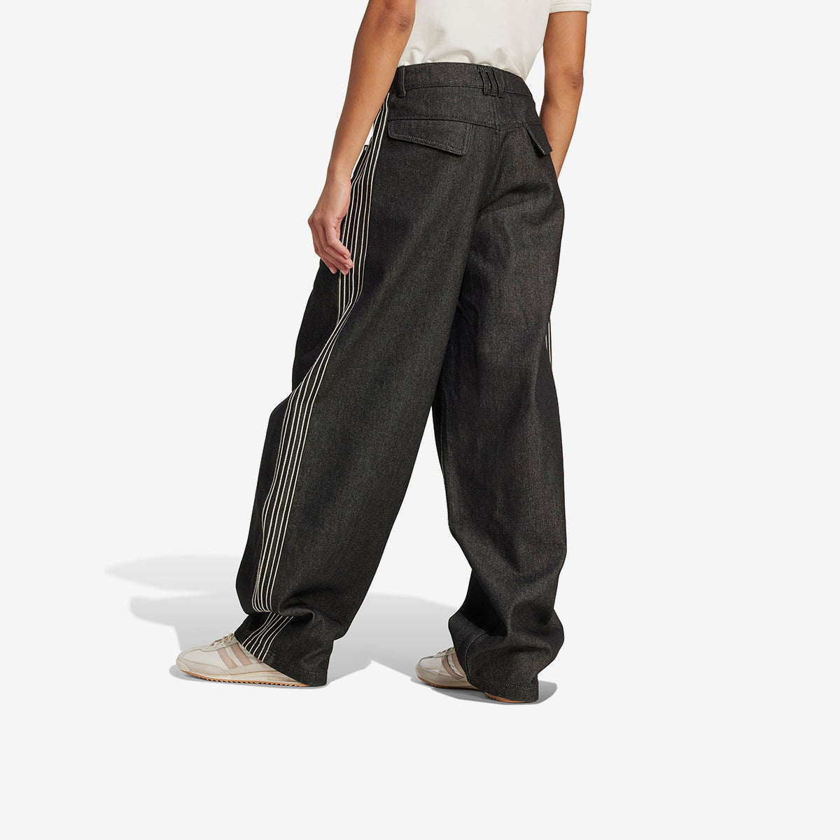 Women's adidas Premium Essentials Denim  Pant 'Black'