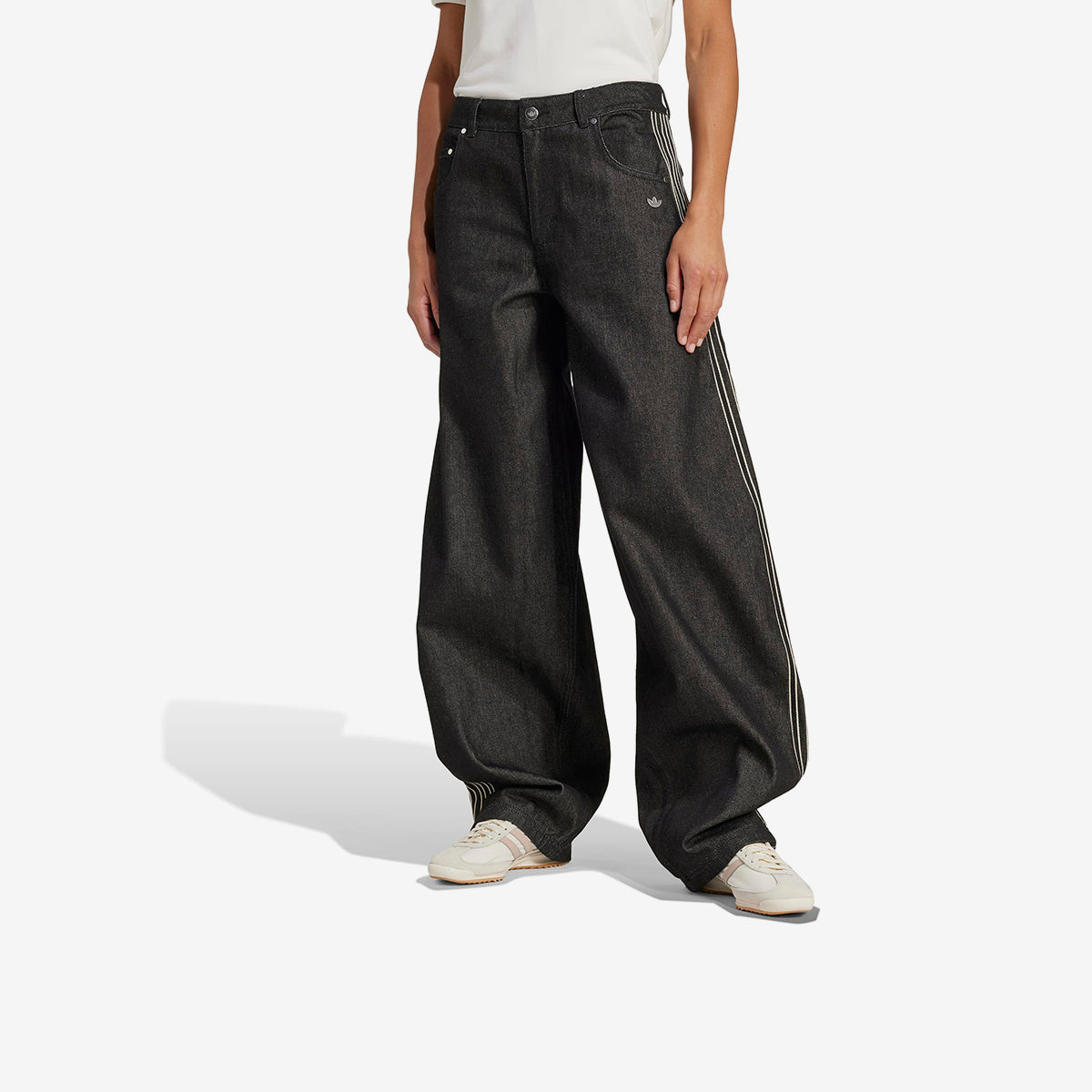 Women's adidas Premium Essentials Denim  Pant 'Black'