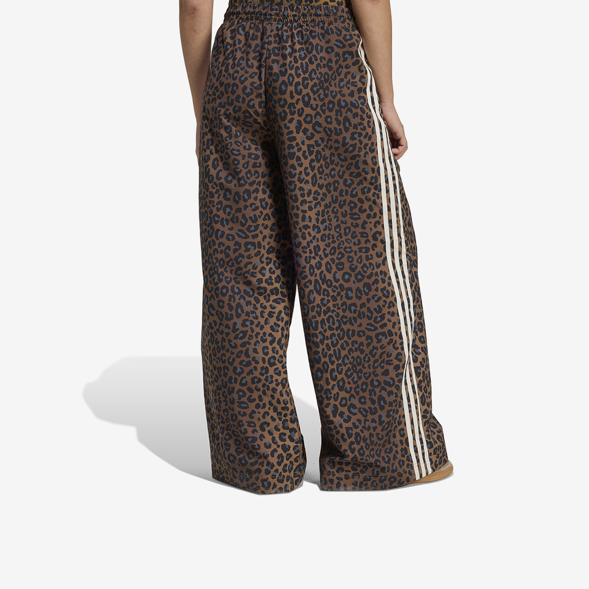 Women's adidas Multicolor Leopard Firebird Oversized Track Pants