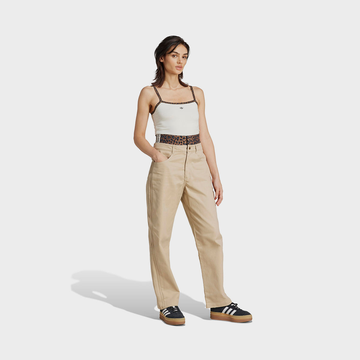 Women's adidas Firebird Utility Pants 'Beige'