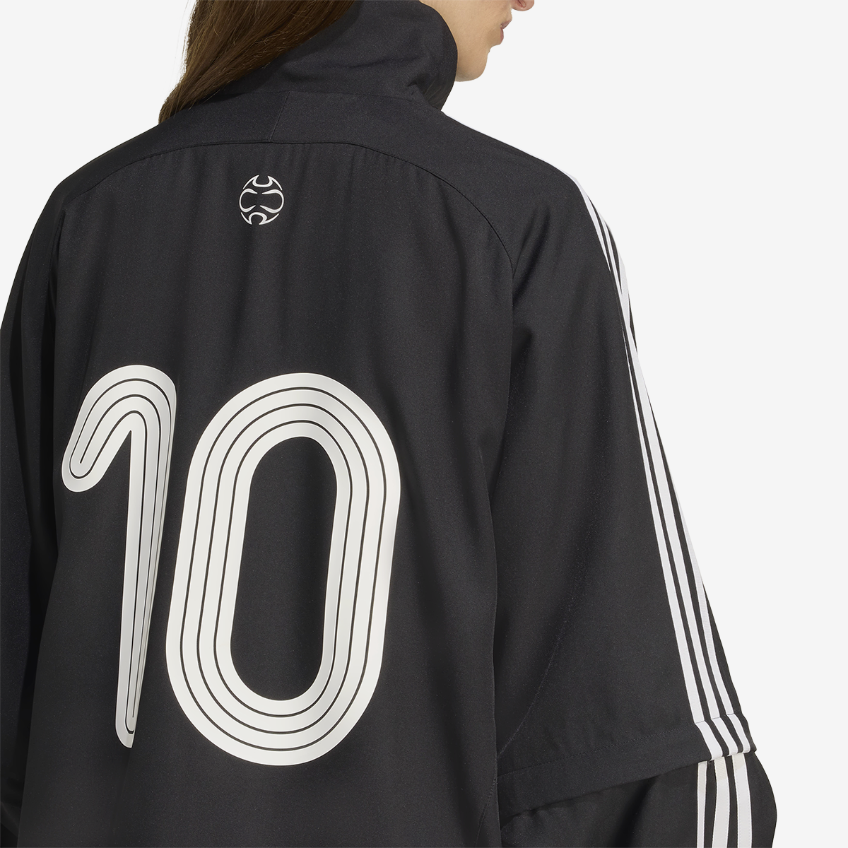 Women's adidas Adilenium Season 4 Teamgeist Oversized Track Top 'Black'