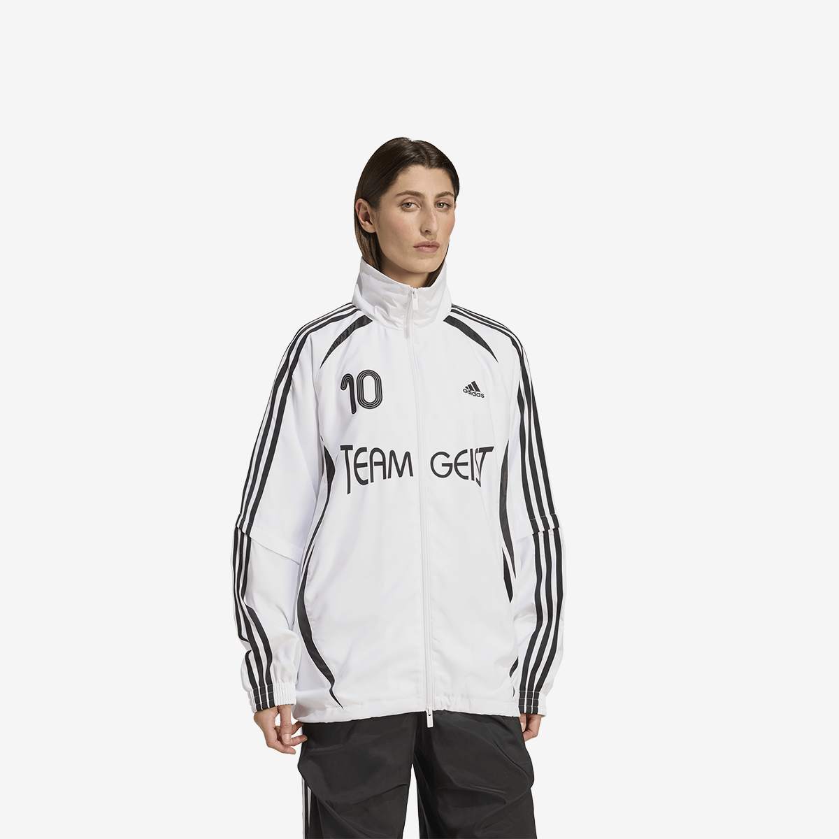 Women's adidas Adilenium Season 4 Teamgeist Oversized Track Top 'White'
