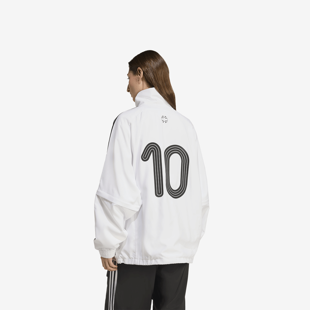 Women's adidas Adilenium Season 4 Teamgeist Oversized Track Top 'White'