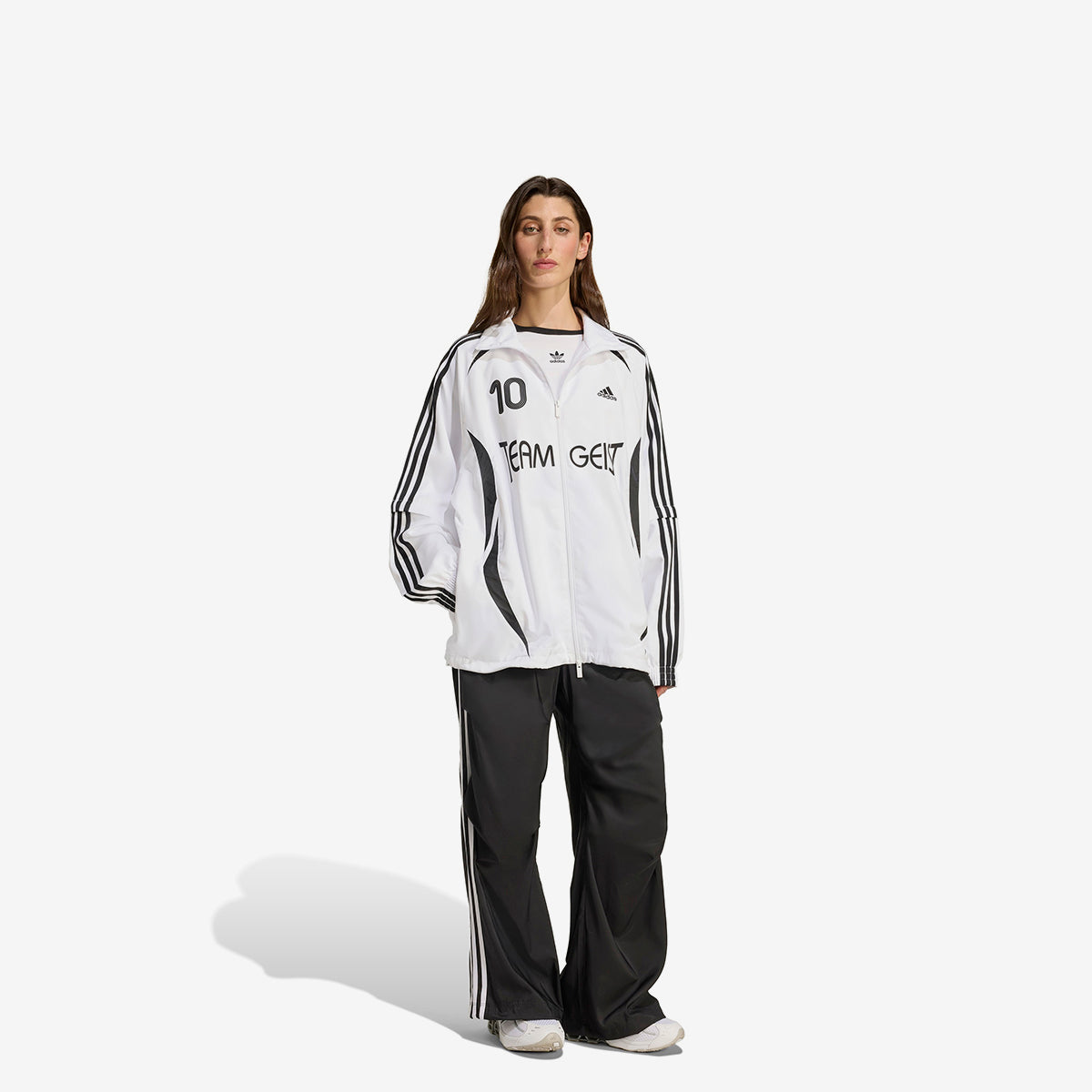 Women's adidas Adilenium Season 4 Teamgeist Oversized Track Top 'White'