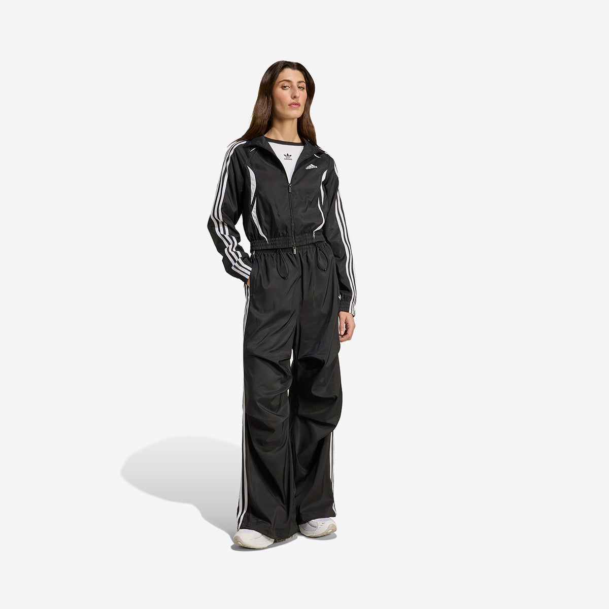 Women's adidas Track Pants Adilenium Season 4 Teamgeist Ruffle 'Black'