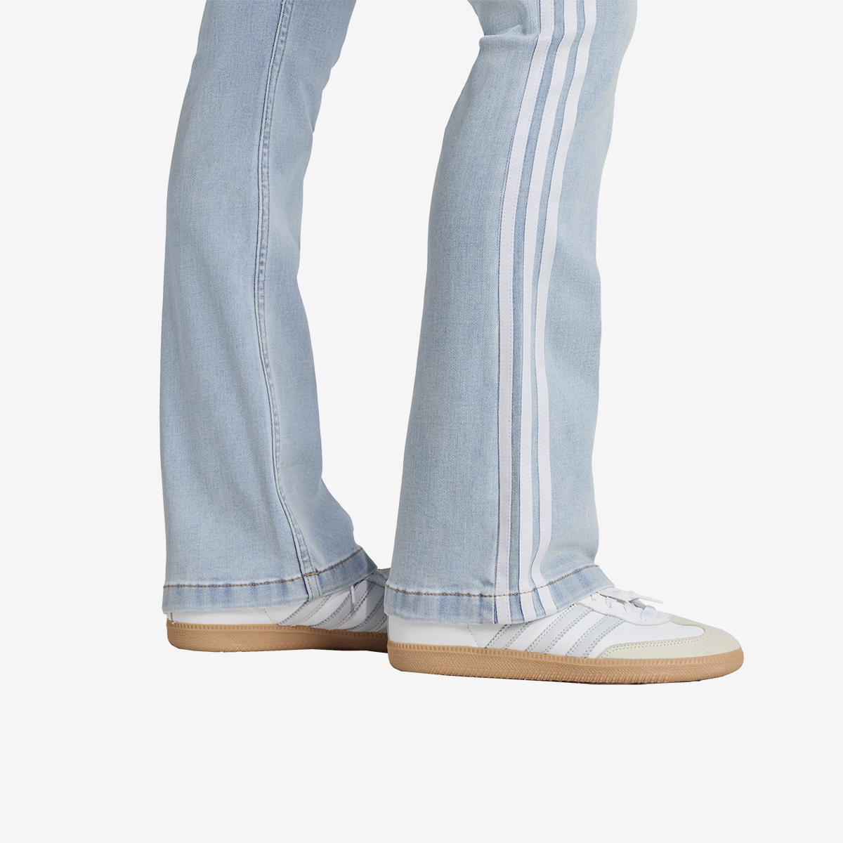 Women's adidas Adilenium Season 4 Teamgeist Slim LR Denim Pants 'Light Blue'