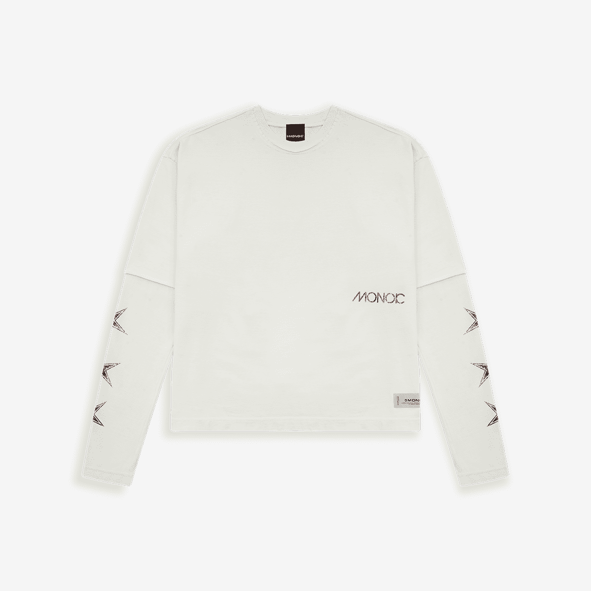 Camiseta Doble Manga Stars – Off White