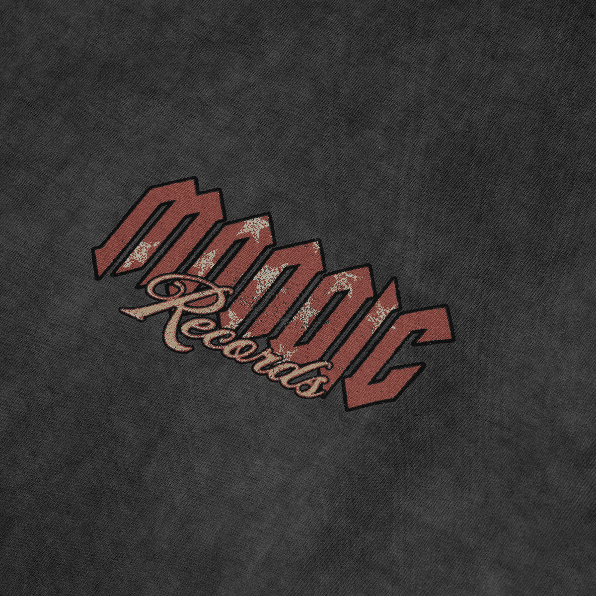 Camiseta Oversized Monoic Eagle - Gris Desgastado