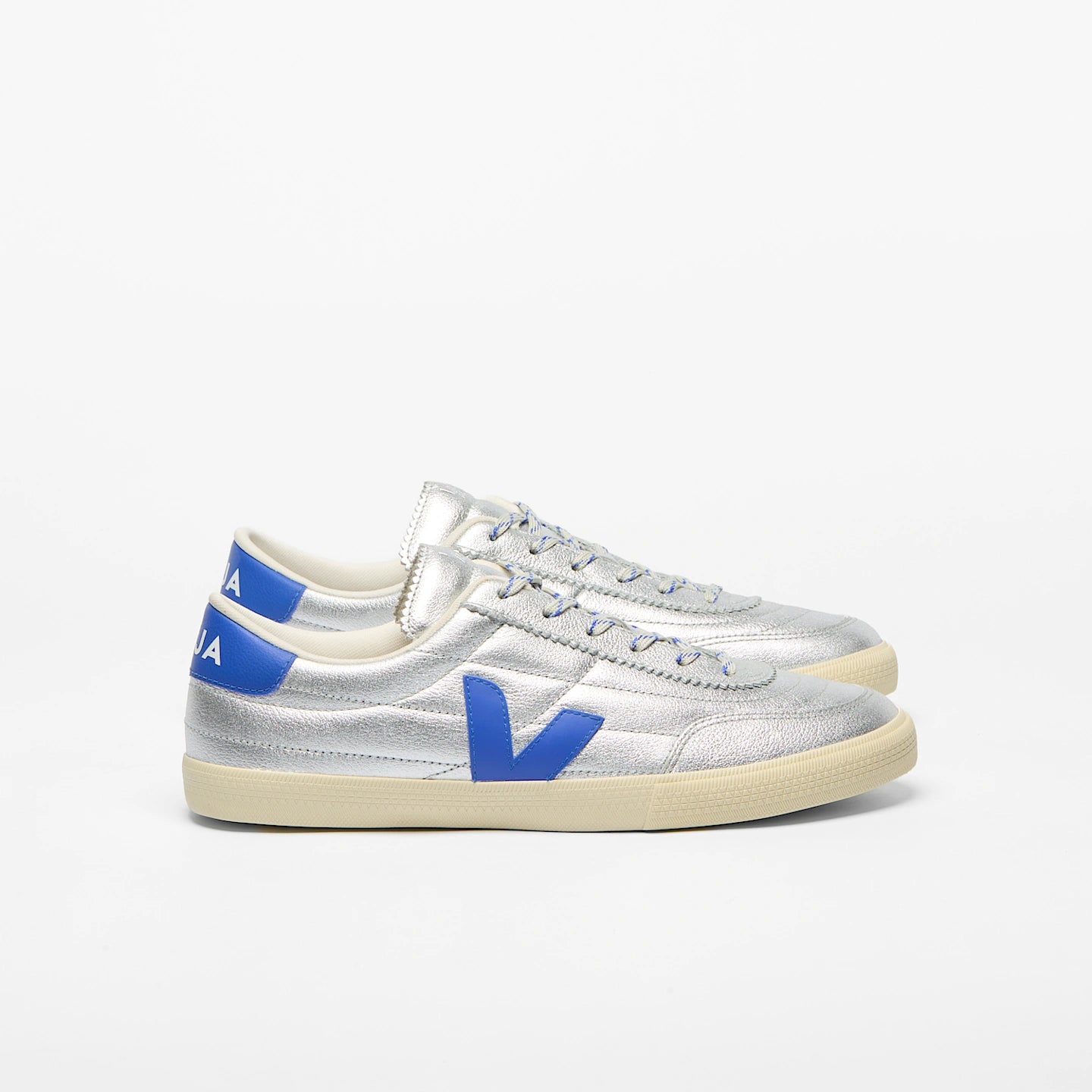 Women's Veja Panenka Leather 'Silver Paros'