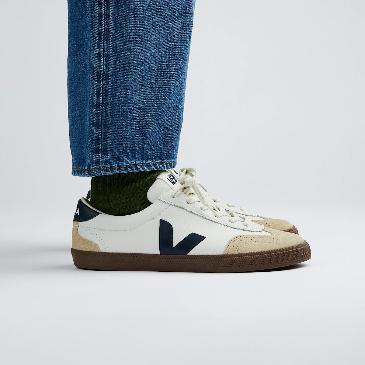 Veja Volley Leather 'White Nautico'