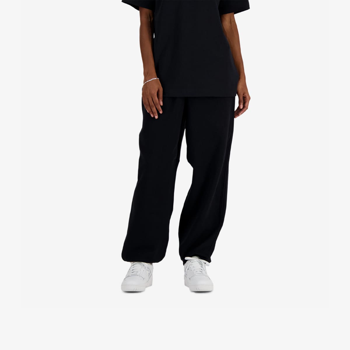 Women's New Balance Athletics French Terry Pant 'Black'