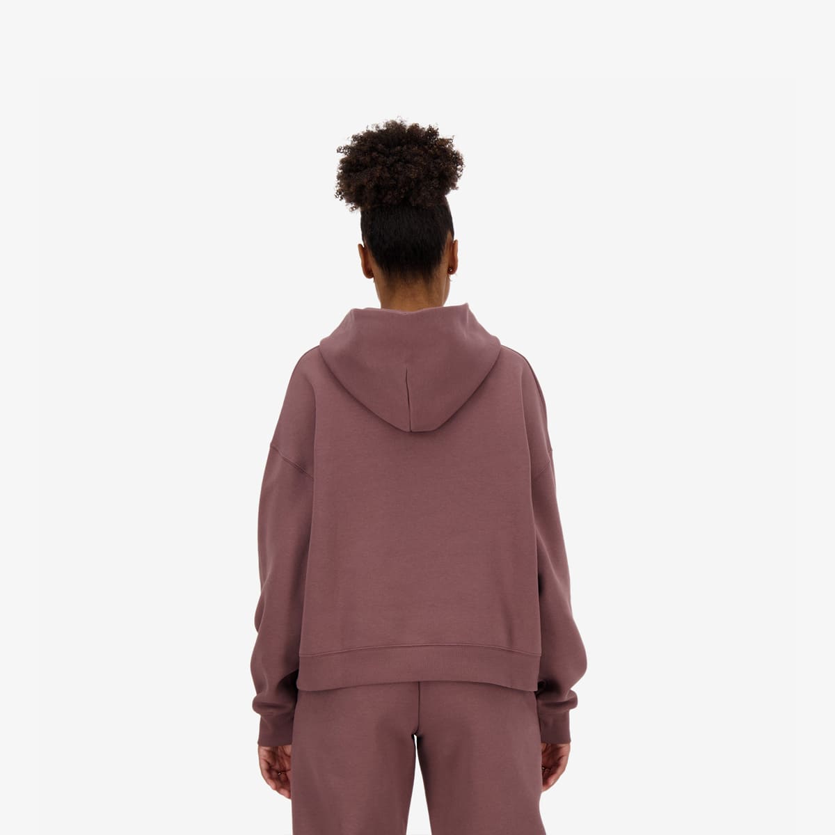 Women's New Balance Linear Heritage Brushed Hoodie