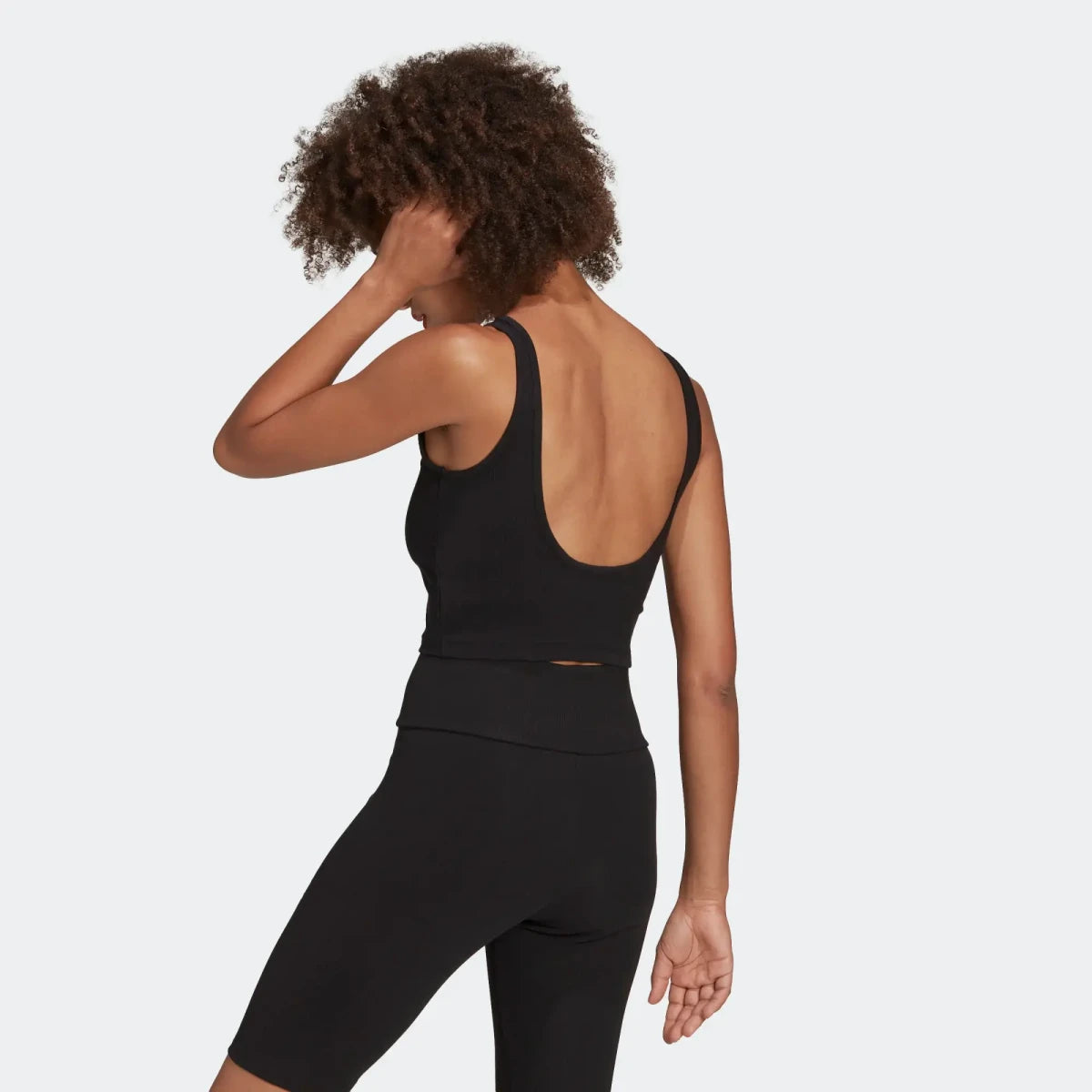 Wmns Adidas Crop Top Essentials Black