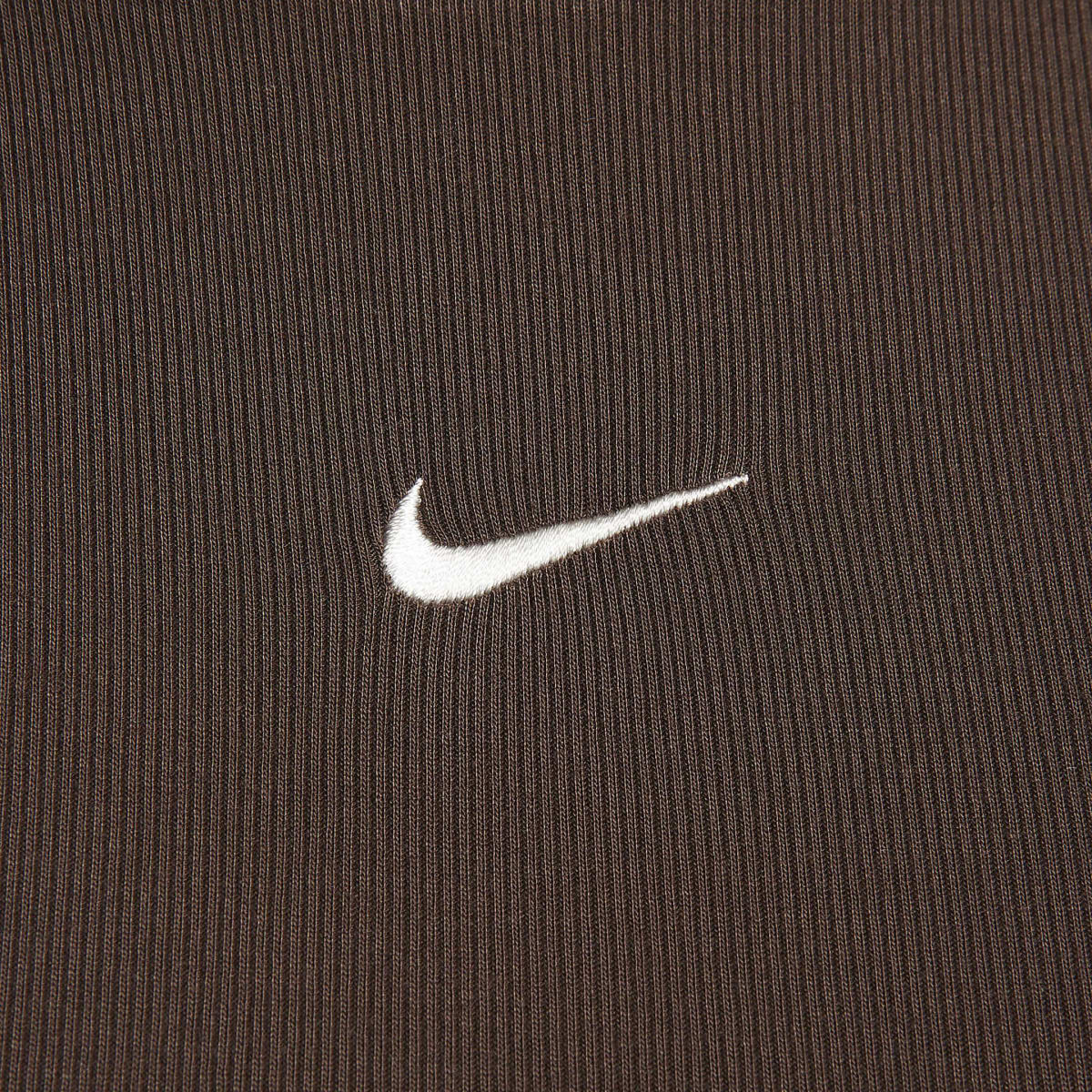 Women's Nike Ribbed Cropped Tank 'Brown'