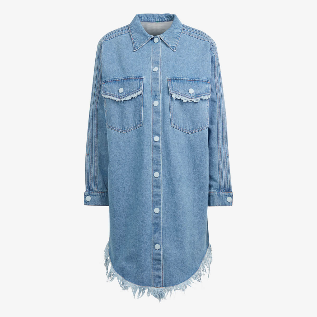 Women's adidas Fringed Shirt Dress x KSENIASCHNAIDE